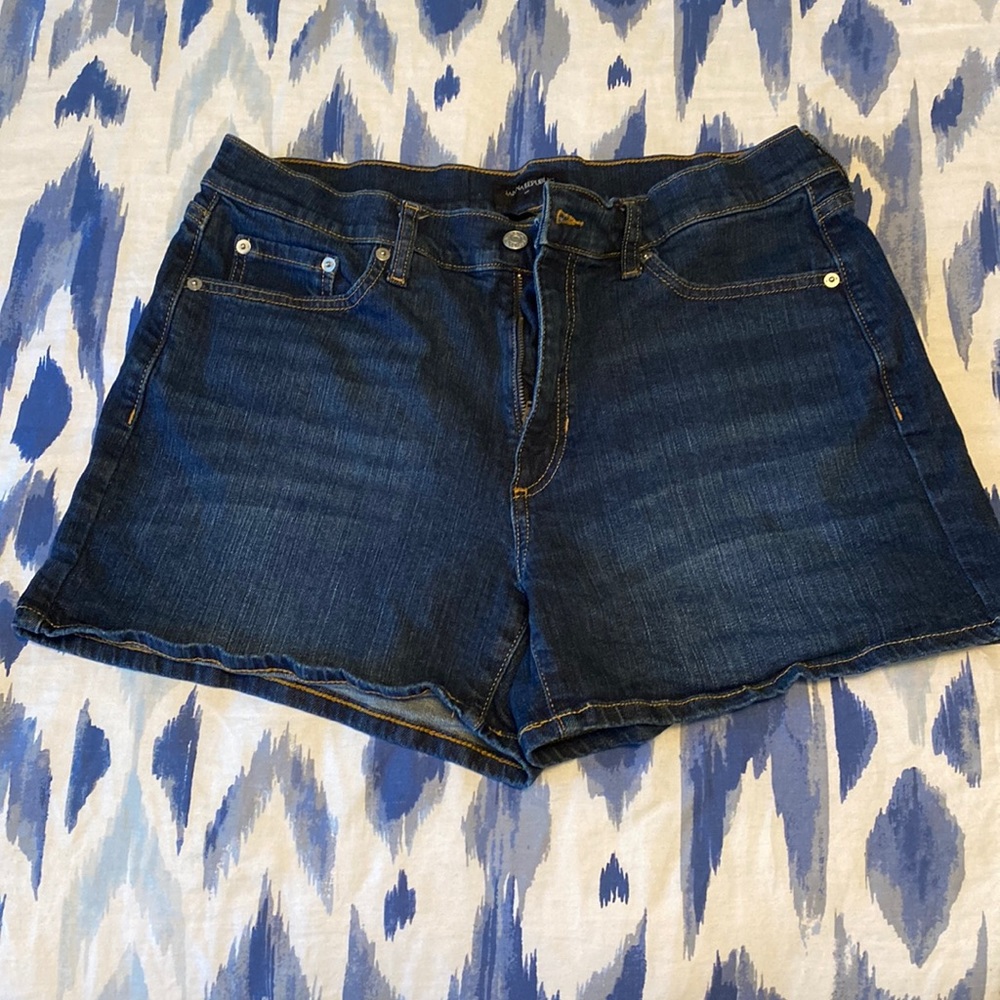 Banana republic factory jeans shorts size 12